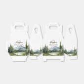 冒険から森の赤ん坊のシャワー素朴を始める フェイバーボックス (折り畳みなし)