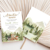 冒険から赤ちゃんシャワーを浴びる 招待状