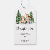 冒険から赤ちゃんシャワーメッセージカード ギフトタグ (正面)