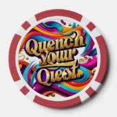 「冒険があなたを待ち望む」 ポーカーチップ (裏面)