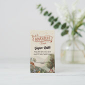 冒険がおむつラッフルチケットを始める 名刺 (スタンド正面)