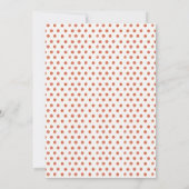 冒険がウッドランド生き物ベビーシャワーを待つ 招待状 (裏面)