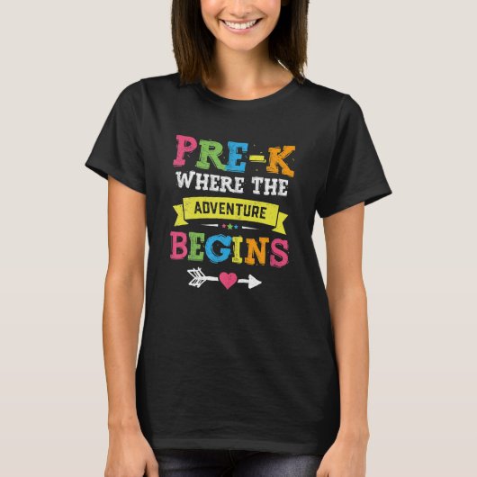 冒険がギフトを始めるK前 Tシャツ (正面)