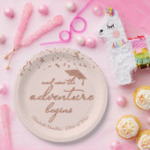 冒険がバラ金ゴールド卒業パーティーを始める ペーパープレート (パーティー)