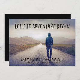 冒険がフォト卒業パーティーを始める 招待状