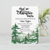 冒険がブライダルシャワーの招待状を開く 招待状 (スタンド正面)