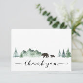 冒険がベビーシャワーを始める サンキューカード (スタンド正面)