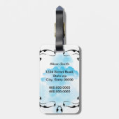 冒険がラベルを始めるようにして下さい ラゲッジタグ (裏面縦)