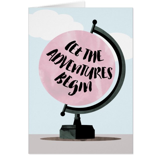 冒険が世界の地球カードを始めるようにして下さい (正面)