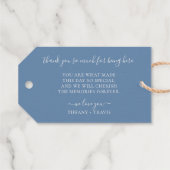 冒険が世界地図の行先を開始実在 ギフトタグ (裏面 (横))