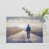 冒険が写真卒業パーティーを始める 招待状 (スタンド正面)