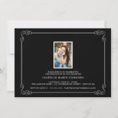 冒険が写真卒業パーティーを始める 招待状 (裏面)