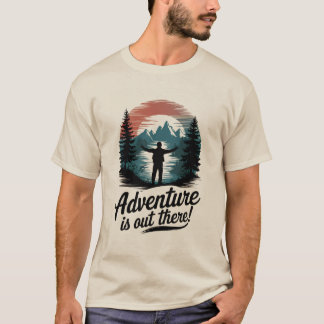 冒険が出ている Tシャツ