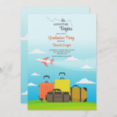 冒険が卒業パーティーの招待状を始める 招待状 (正面/裏面)