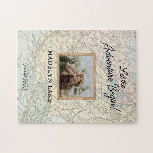 冒険が卒業写真を撮り始める ジグソーパズル (横)