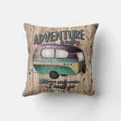 冒険が呼び出され、私はミントパープルカムに行かなければならない クッション (裏面)