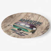 冒険が呼び出され、私はミントパープルカムに行かなければならない ペーパープレート (アングル)