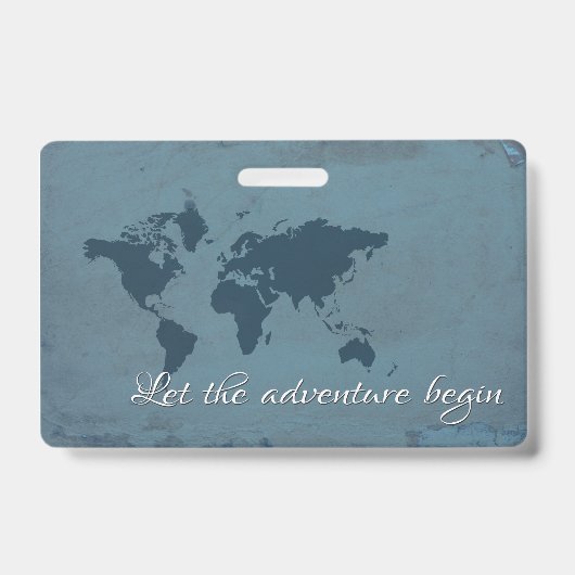 冒険が始まるようにして下さい バッジ (正面)