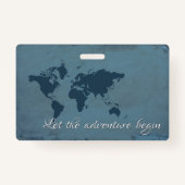 冒険が始まるようにして下さい バッジ (裏面)