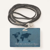 冒険が始まるようにして下さい バッジ (裏面ランヤード)