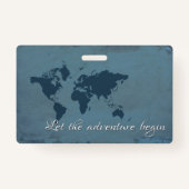 冒険が始まるようにして下さい バッジ (正面)