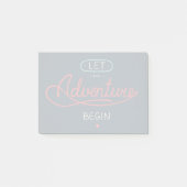 冒険が始まるようにして下さい ポストイット (正面)