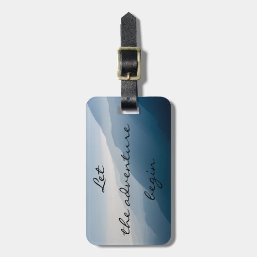 冒険が始まるようにして下さい ラゲッジタグ (正面縦)