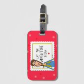 冒険が始まるようにして下さい ラゲッジタグ (正面縦)