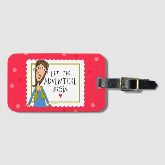 冒険が始まるようにして下さい ラゲッジタグ (正面横)