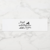 冒険が始まるウォーターボトルラベルセット ペットボトルラベル (シングルラベル)