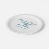 冒険が始まるエンゲージパーティーの名前だ ペーパープレート (アングル)