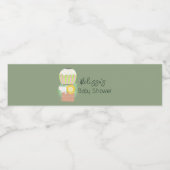 冒険が始まるカスタム水びんのラベル ペットボトルラベル (シングルラベル)