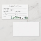 冒険が始まるクマベビー予測カード エンクロージャーカード (正面/裏面)