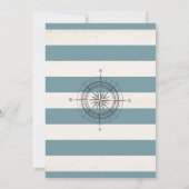 冒険が始まるベビーシャワーサンキューカード サンキューカード (裏面)