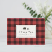 冒険が始まるベビーシャワープレイド サンキューカード (スタンド正面)