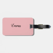 冒険が始まるミニマルバチェロレッテ ラゲッジタグ (裏面横)