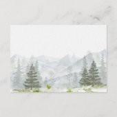 冒険が始まる山林おむつラッフル エンクロージャーカード (裏面)