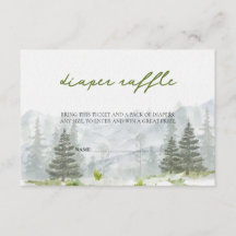 冒険が始まる山林おむつラッフル