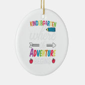 冒険が始まる幼稚園 セラミックオーナメント (右)