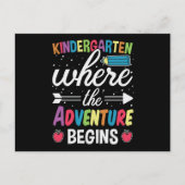 冒険が始まる幼稚園 ポストカード (正面)