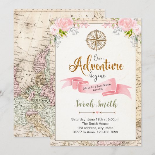 冒険が始まる招待 招待状 (正面/裏面)