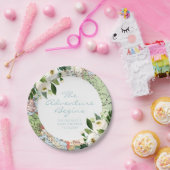 冒険が始まる旅の赤ちゃんシャワー ペーパープレート (パーティー)