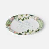 冒険が始まる旅の赤ちゃんシャワー ペーパープレート (アングル)