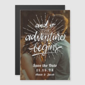 冒険が始まる日付マグネットを保存 (正面/裏面)