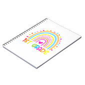 冒険が始まる最初のグレードの虹 ノートブック (左側)