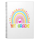 冒険が始まる最初のグレードの虹 ノートブック (正面)