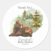 冒険が始まる素朴と感謝 ラウンドシール (正面)