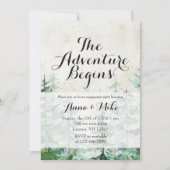 冒険が始まる素朴婚約パーティ 招待状 (正面)