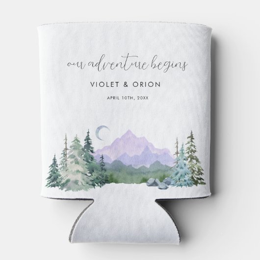 冒険が始まる結婚式の引き出物 缶クーラー (裏面)