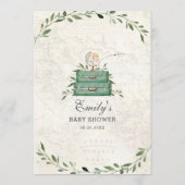 冒険が始まる荷物緑のマップ結婚のメニュー プログラム (裏面)